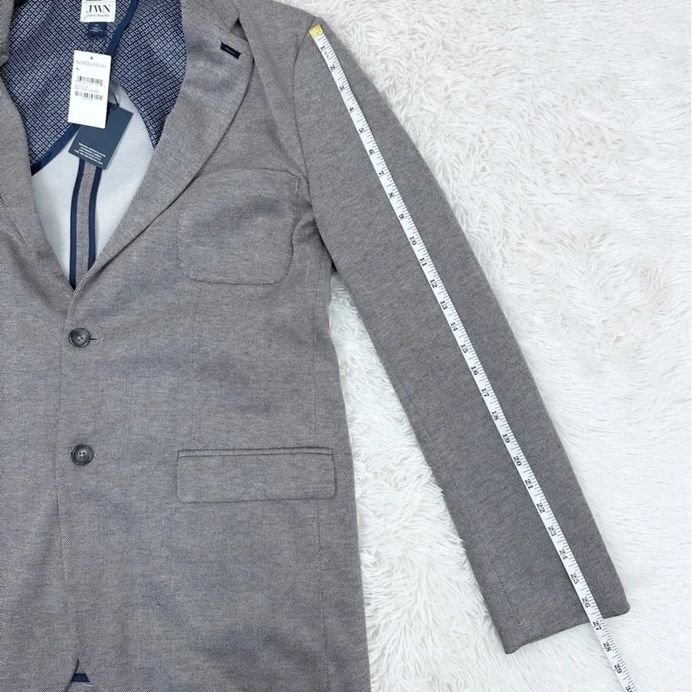 JWN Grey Opal Oxford Sport Coat Size XL